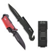 Navaja Tactica K25 con pedernal y linterna